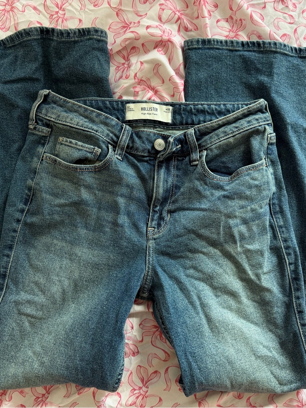 Hollister high rise flare jeans
